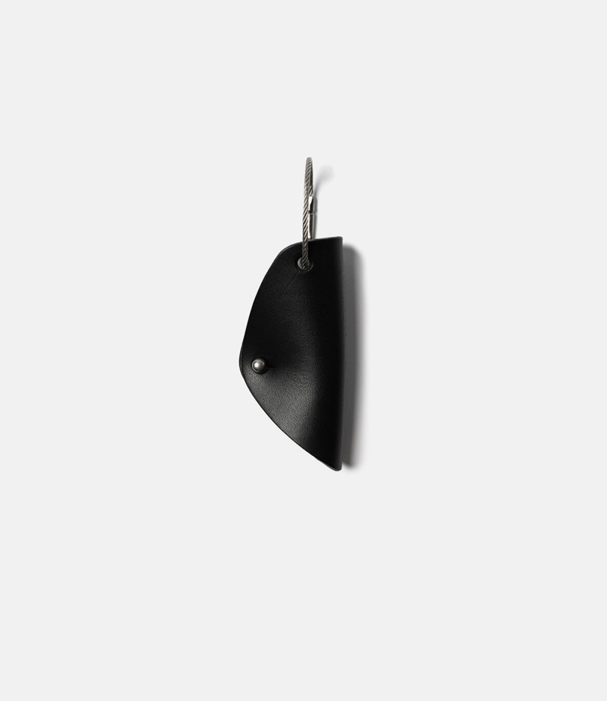 Campbell Cole Simple Key Wrap Black — ключница из кожи