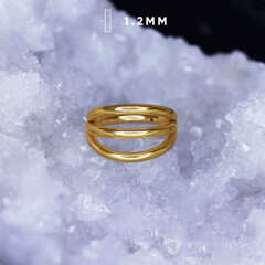 Кликер Triple PVD Yellow 1.2мм