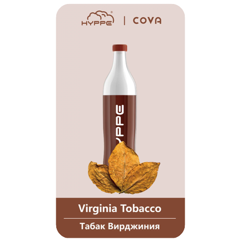 Одноразовый Hyppe Cova 1800 - Табак Вирджиния до 1800 затяжек