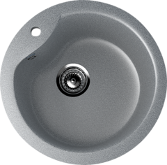 ULGRAN U-102  Круглая мойка с отверстием под смеситель