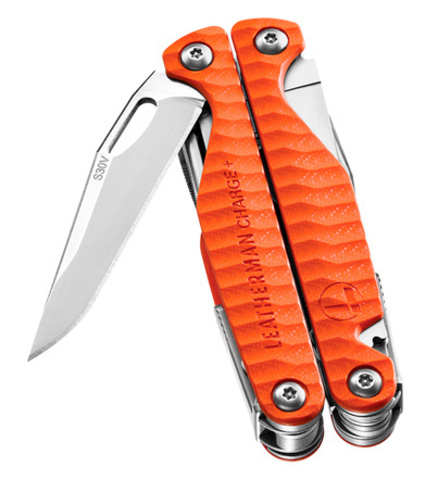 Мультитул Leatherman Charge Plus G10 100 mm, 19 функций, оранжевый, кробка картонная (832782)