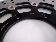 Диск тормозной передний черный на SUZUKI GSX R  600/750/1000/abs