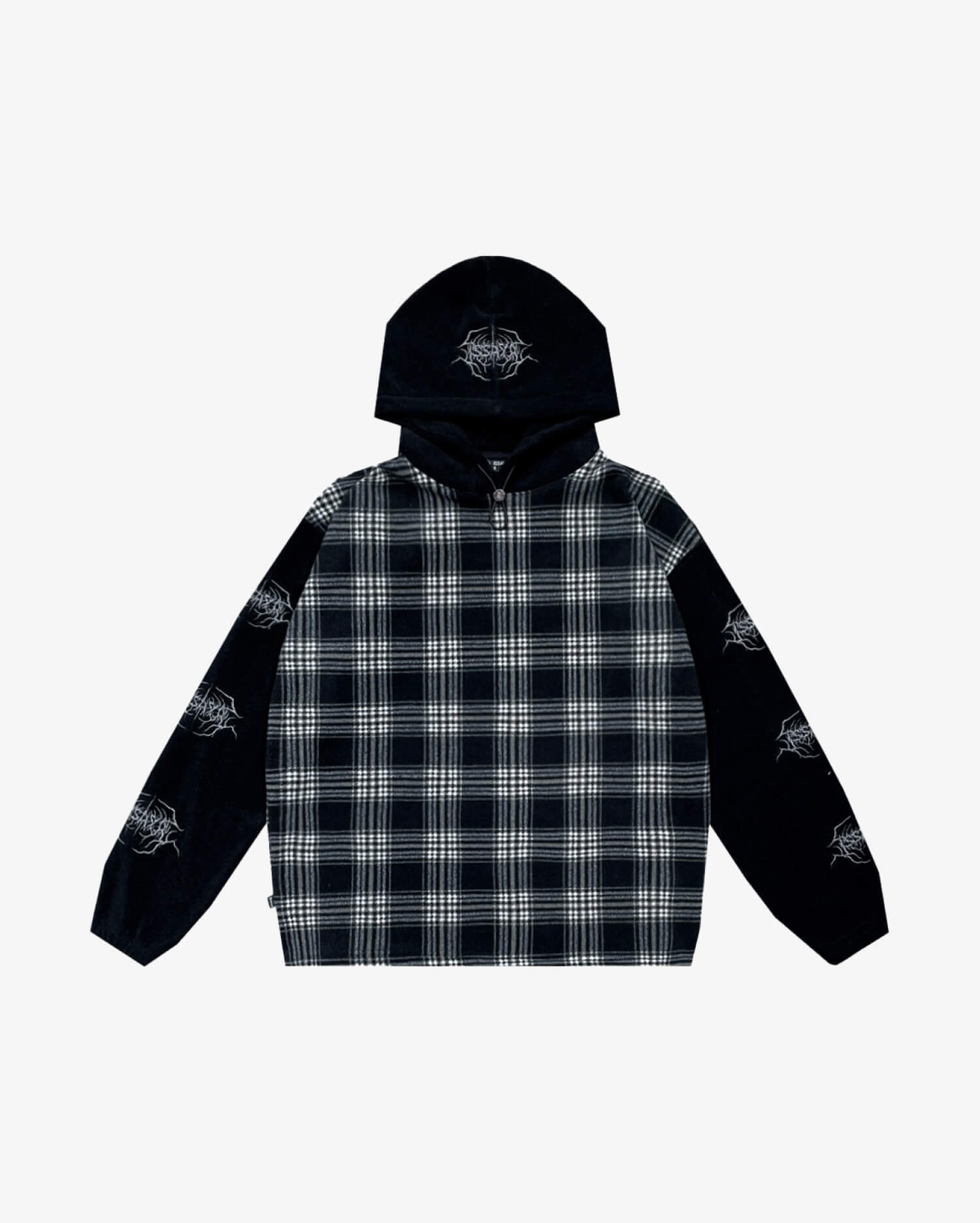 Tartan fleece sweatshirt hotsell