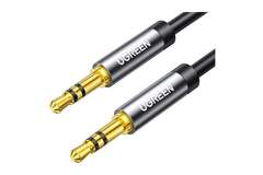 Кабель UGREEN AV119 (10733) 3.5мм Male to 3.5мм Male Cable 1м черный