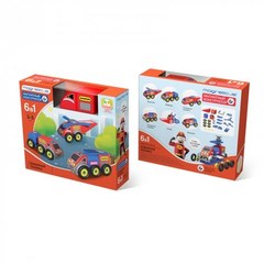 Конструктор Magneticus Пожарная техника BLO-002-01