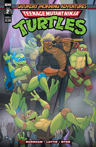 Teenage Mutant Ninja Turtles Saturday Morning Adventures #2 (Cover C)