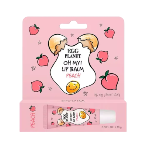 Daeng Gi Meo Ri EGG Planet Oh My! Lip Balm Peach Бальзам для губ персиковый (увлажняющий)