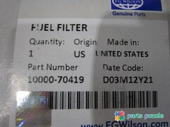 Фильтр топливный / FUEL FILTER АРТ: 10000-70419