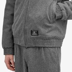 Куртка Alpha Industries Wool Harrington Flight Jacket Dark Charcoal Heather (Темно-серый)