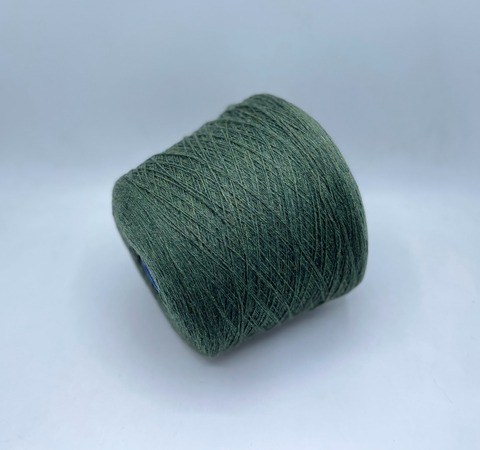 Бобинная пряжа (пр.Италия),art-Lambswool 2/17 850м/100гр, 100% Ягненок, цвет-Розмарин,меланж(245/706). арт-32818