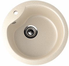 ULGRAN U-102  Круглая мойка с отверстием под смеситель
