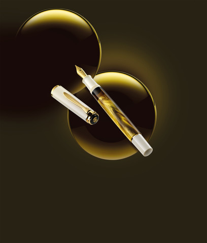 Pelikan Classic M200 SE 2019, Gold-Marbled, F (815154)