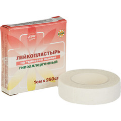 Пластырь фиксирующий Leiko plaster 1x250 см тканая основа