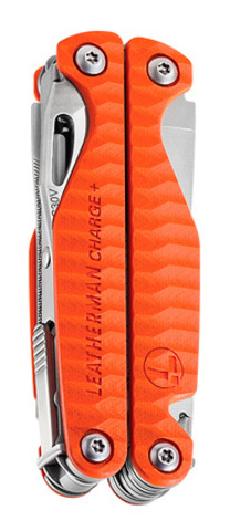 Мультитул Leatherman Charge Plus G10 100 mm, 19 функций, оранжевый, кробка картонная (832782)