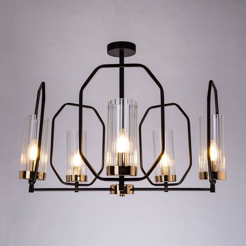 Светильник потолочный Arte Lamp Celaeno A7004PL-5BK