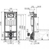 Alcaplast AM101/1120-4:1 RU M670-0001 Инсталляция для унитаза с клавишей белой