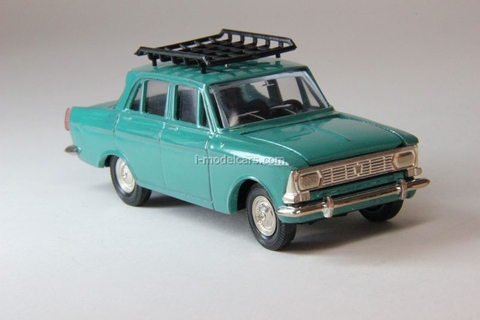 Moskvich-408 with roof rack green Agat Mossar Tantal 1:43