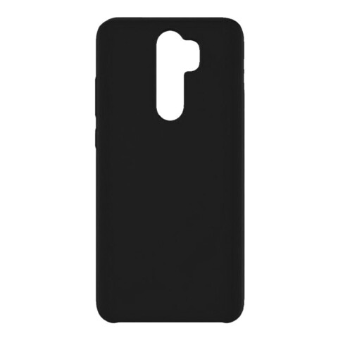 Силиконовый чехол Silicone Cover для Xiaomi Redmi Note 8 Pro (Черный)