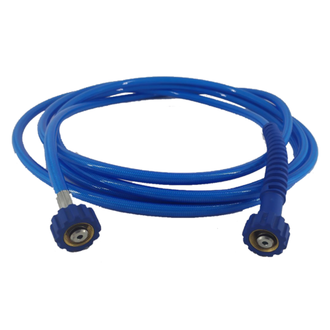 Шланг ВД Carwash Comfort DN6 22*1,5F (4,5м) СИНИЙ