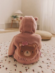 Куртка флисовая для девочки Next K91-444, Бежевый