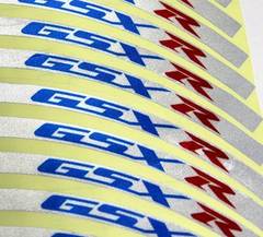 Светоотражающая наклейка на обод колеса 