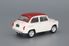 Moskvich-444 1957-1959 white-red 1:43 DeAgostini Auto Legends USSR #235