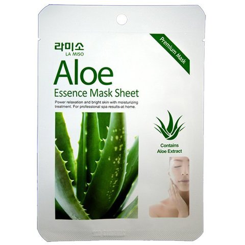 La Miso Aloe Essence Mask Sheet - Маска с экстрактом алоэ