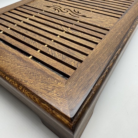 Доска, с поддоном и сливом, дерево, 33/43см