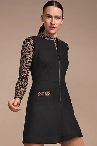 Marc Cain Sports Водолазка из фирменного хлопкового джерси в лео-узор