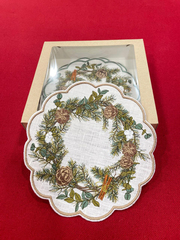 Новогодняя салфеточка-поддарельник