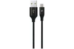 Кабель TTEC AlumiCable USB-A to Micro USB Charge/Data Cable 2.0 XXL, 3м, черный