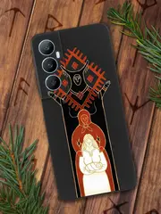 Чехол на Realme C65 с принтом