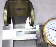 Амортизатор для Yamaha XV1700 Roadstar 12мм* 270мм / желтый