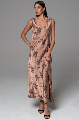 Длинная шелковая ночная сорочка Mia-Amore Sheila (58% нат. шелк)