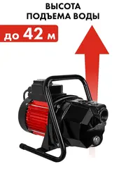 Садовый насос QUATTRO ELEMENTI Giardino 1000 Ci (1000 Вт, 3300 л/ч, для чистой, 42 м, 10кг, чугун. корпус) (770-681)