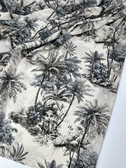 Вискоза штапель, а-ля де Жуи, серый