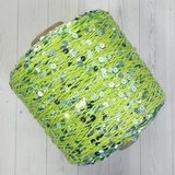 Пряжа Shine Paillettes 63128 лайм