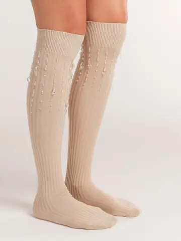 Гольфы DEW, бежевый