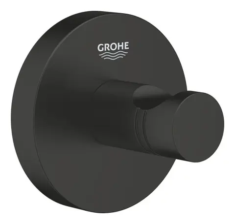 Крючок для банного халата GROHE Essentials, черный матовый (1024602430)