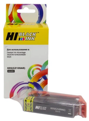 Картридж Hi-Black (HB-CZ109AE) для HP DJ Ink Advantage 3525/5525, №655XL, Bk