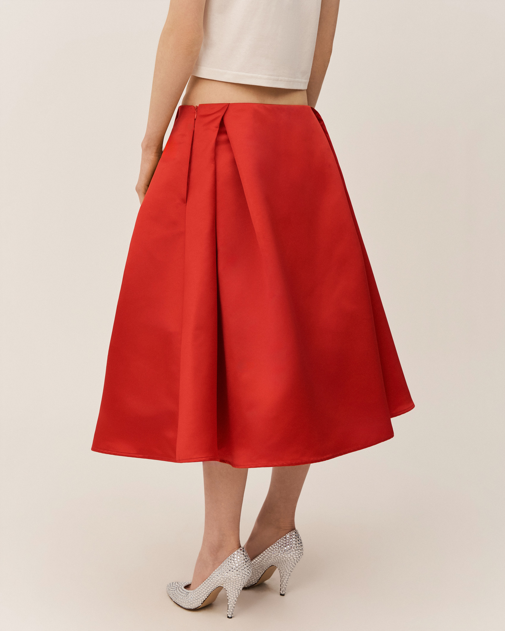 Пышная юбка А силуэта