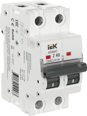 ARMAT Авт. выкл. M10N 2P Z 40А IEK