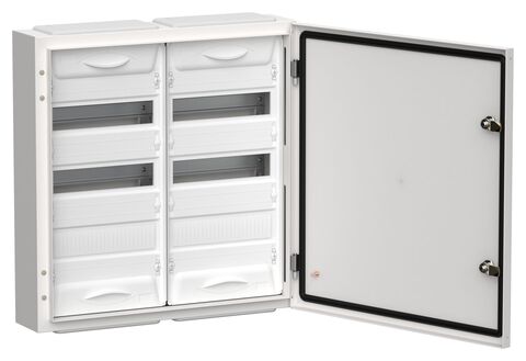 TITAN 5 Корпус мет. ЩРн-72 (2х36) 585х570х140 IP54 бел IEK