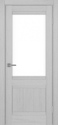 Турин_502U.21.30 ЭКО-шпон Дуб серый FL-LACбелый/Щит МДФ