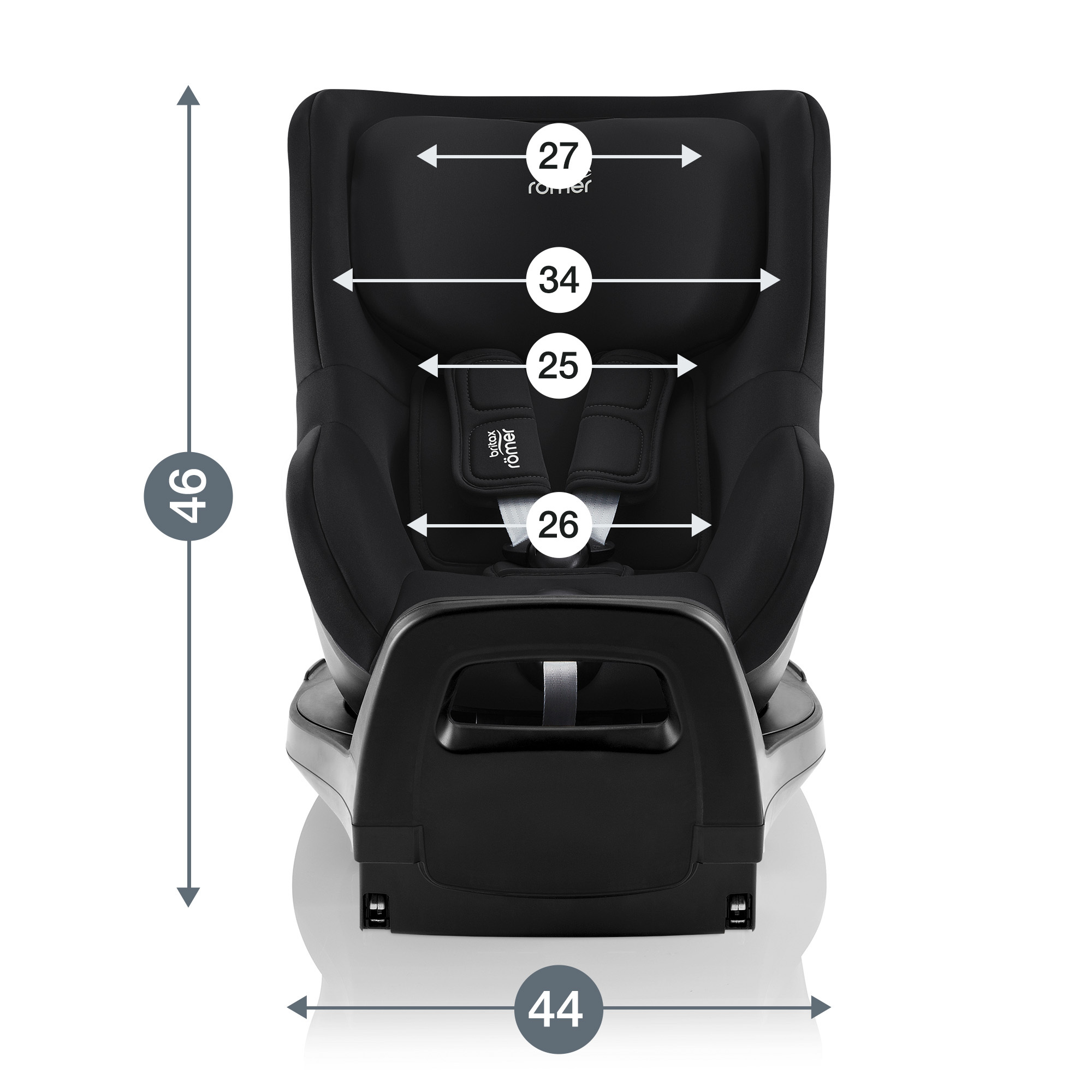 Britax Roemer DUALFIX PRO M Style | Carbon Black