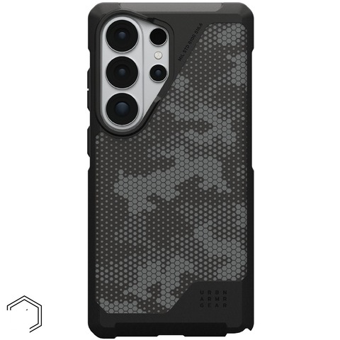 Чехол Uag Metropolis LT Case для Galaxy S26 Ultra, Камуфляж графит | Micro Hex Camo Graphite