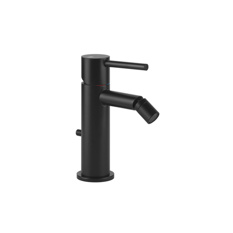 Gessi 18607#299 Gessi Emporio Via tortona Смеситель для биде с донным клапаном и соединительными шлангами, цвет: Black XL