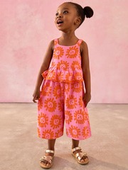 Комбинезон летний для девочки Next E79-575, Фуксия