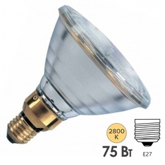 Лампа галогенная LBA PAR38 75W E27 30° 2400cd LightBest (аналог 64838 4008321380340) 700809004