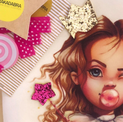 Интерактивный Свитшот BUBBLE GUM PRINCESS с комплектом липучек